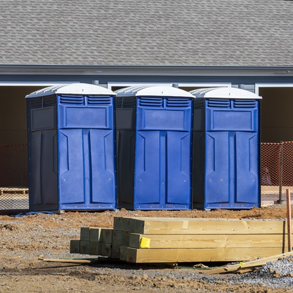 are there any restrictions on where i can place the porta potties during my rental period in Bethel New York